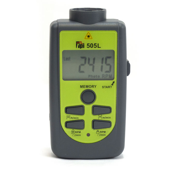 TPI 505L Photo and Contact Hand Tachometer