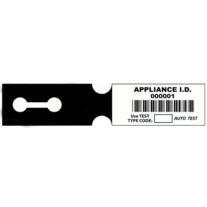 Pack of 250 Tuff Tag Barcoded labels