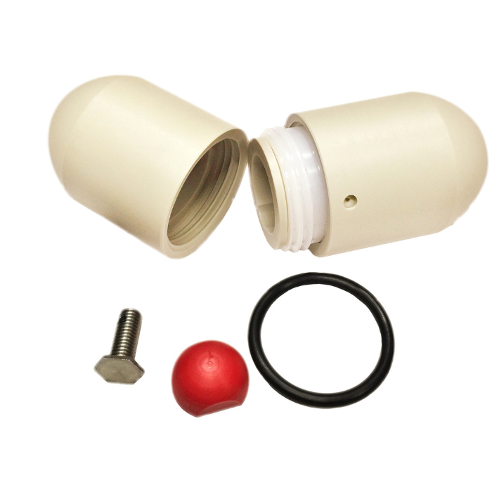 Radiodetection Logo in Place of the Sonde External Shell for Sewer Sonde