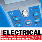 2013 Electrical Times Awards - The Winner is the Metrel MI3125 BT Eurotest Combo Tester