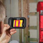 Using Thermal Imaging with the Blower Door Method for Airtightness