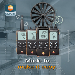 Made To Make It Easy: Testo Launch New Compact HVAC Range