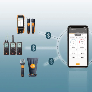 The Testo Smart App, One App For All Applications.